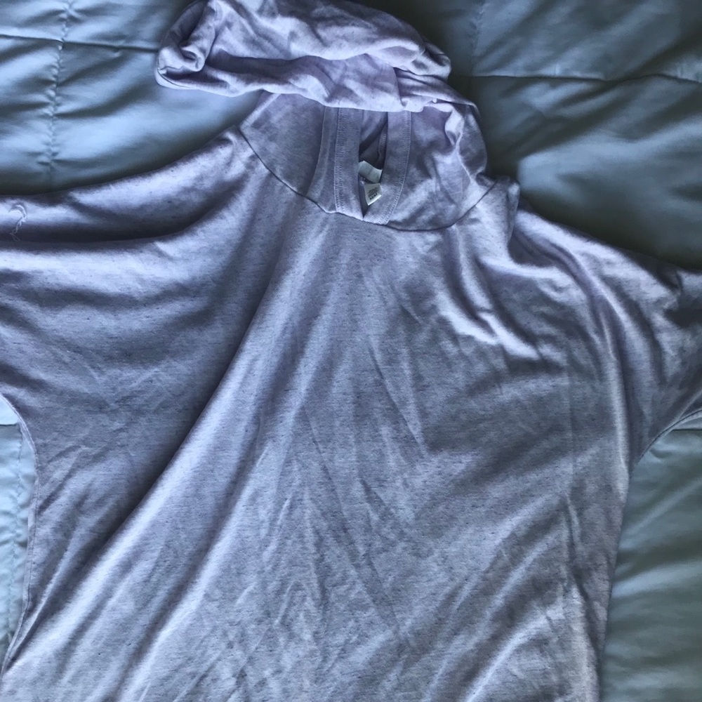 Victoria Secret hooded short sleeve shirt